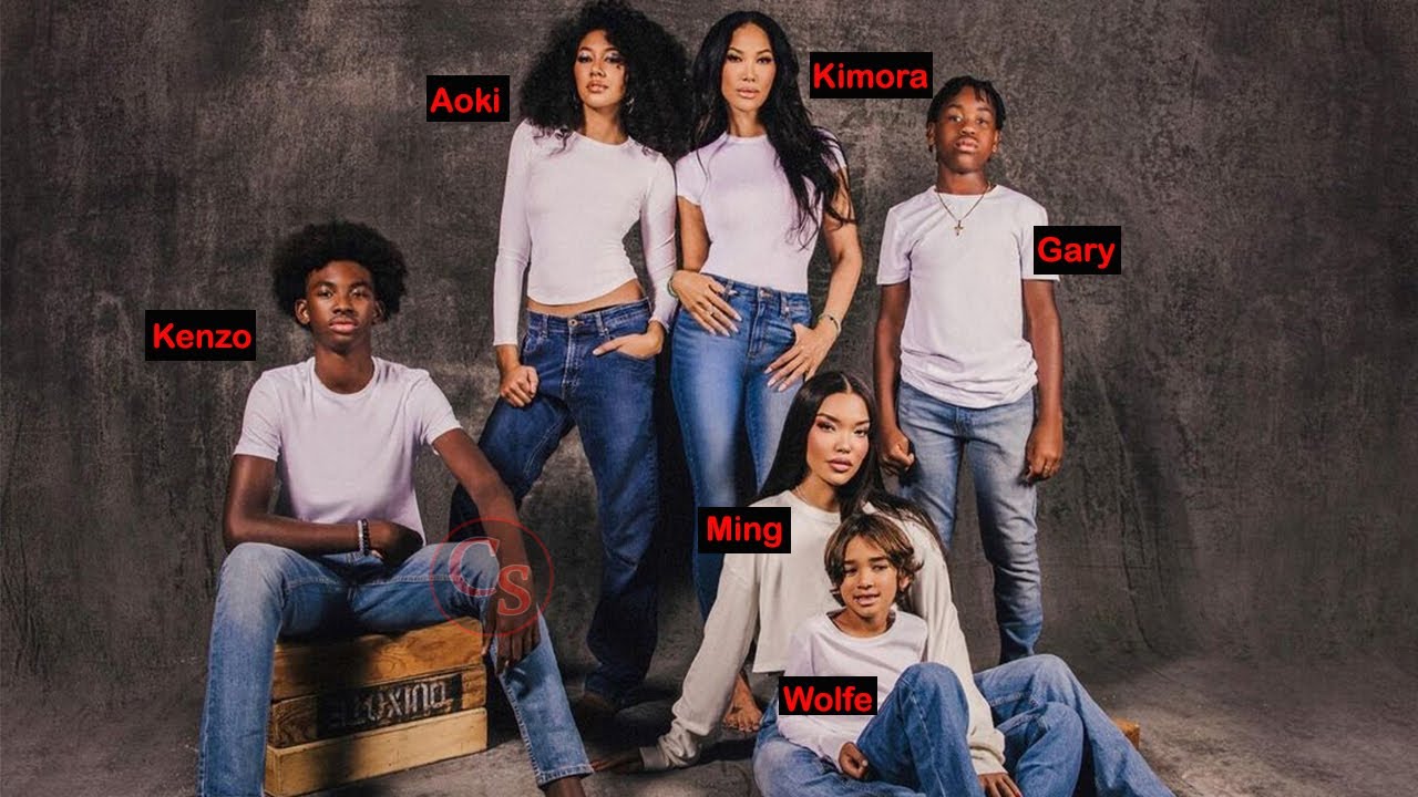 All About Kimora Lee Simmons' 5 Kids -  Aoki, Ming, Kenzo, Wolfe & Gary