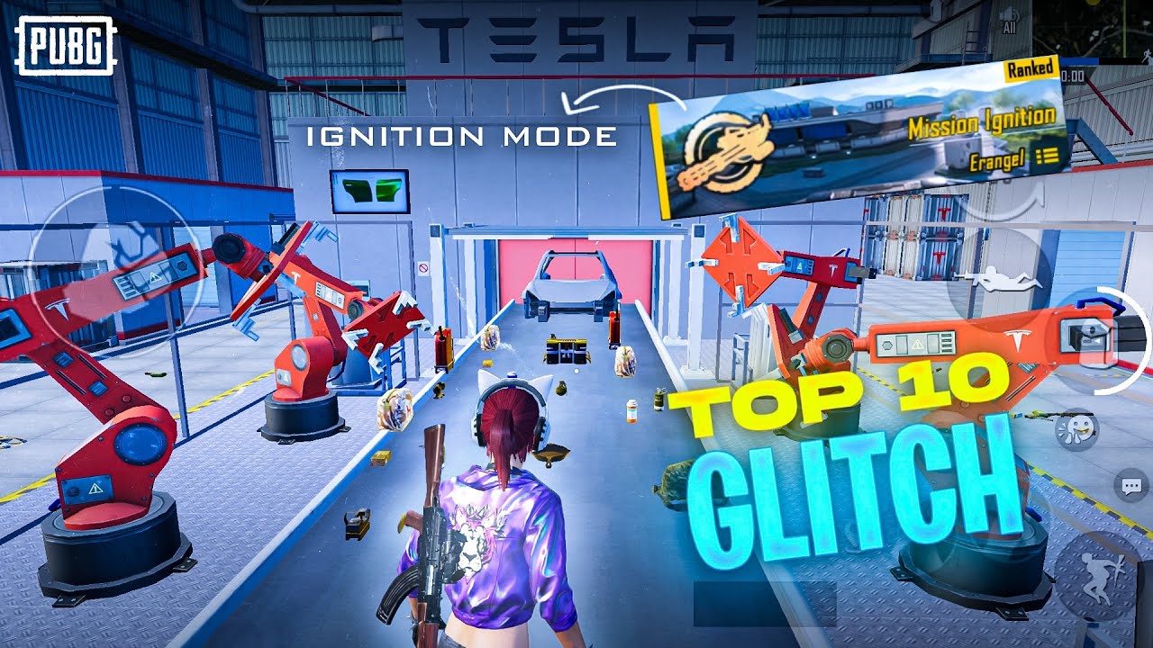 Top 10 Glitch And Tricks Pubg Mobile/Bgmi |Mission Ignition Mode