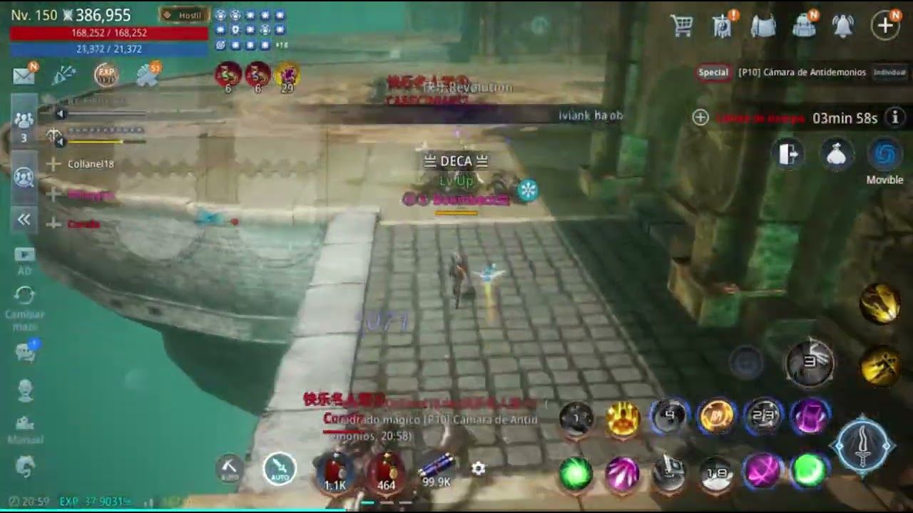 Ⓓⓚ Boombeck亗 Y 亗ⓊⓃⒹⒺⒶⓇⒸⒽⒺⓇ亗  PACIFICANDO CUADRADO 10  NA-13  #mir4 #mir4pvp #mir4br #gaming