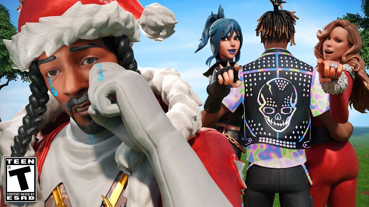 Santa Snoop Dogg SAD LIFE STORY.. Fortnite Movie