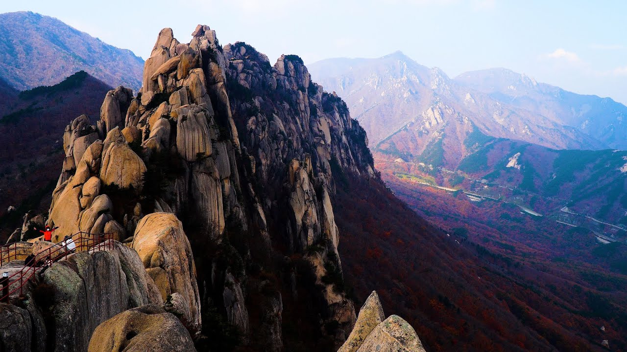 [4K]'설악산'울산바위 명품풍경ㅣ설악산 쉬운 등산코스ㅣ울산바위트레킹ㅣ감성트레킹ㅣ트레킹ㅣ