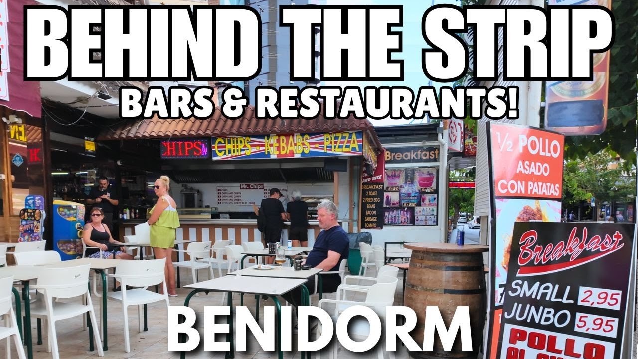 Benidorm's SECRET Bars & Restaurants Behind the Strip! 🍺 These Are a MUST-VISIT!