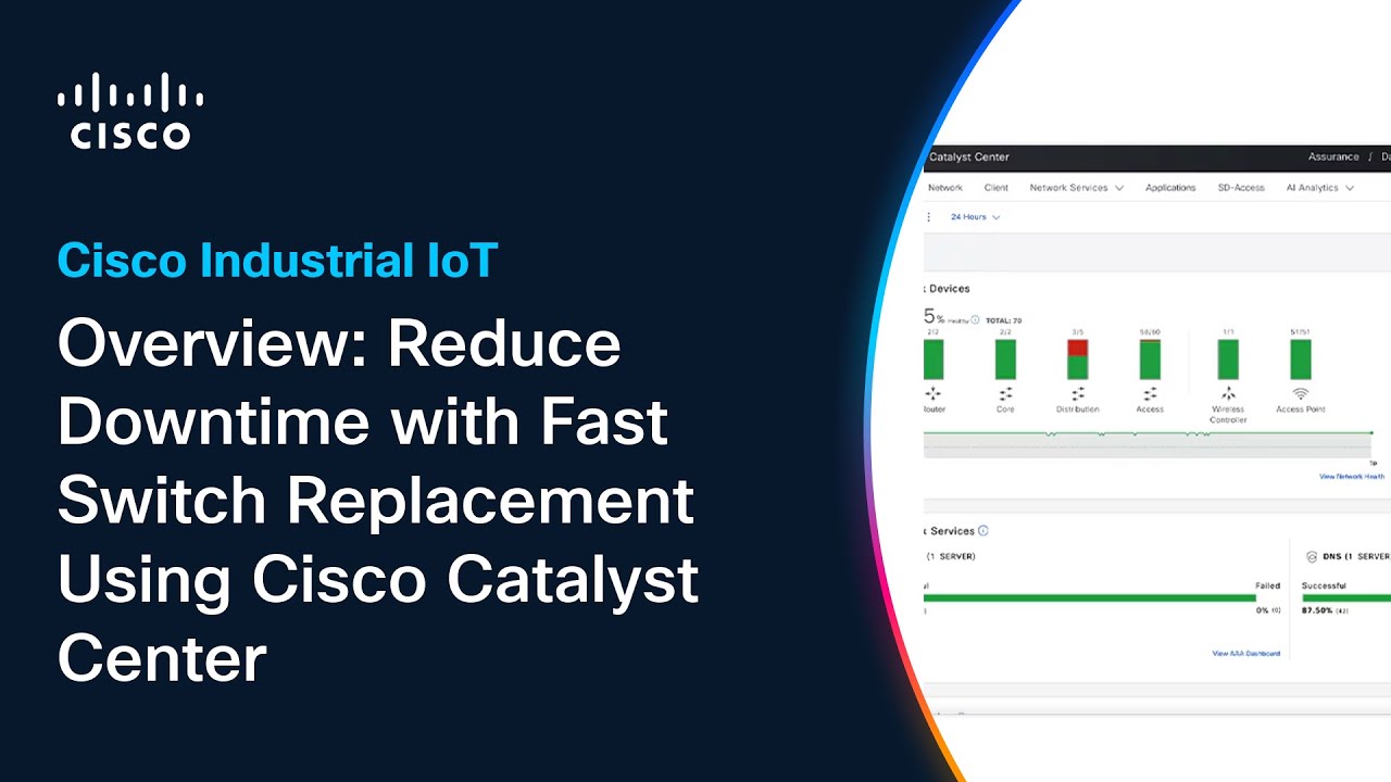 Overview: Reduce Downtime with Fast Switch Replacement Using Cisco Catalyst Center
