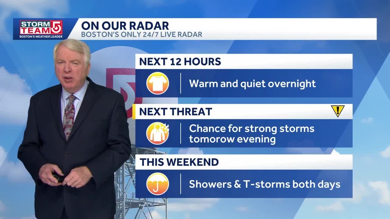 Video: When to expect weekend thunderstorms