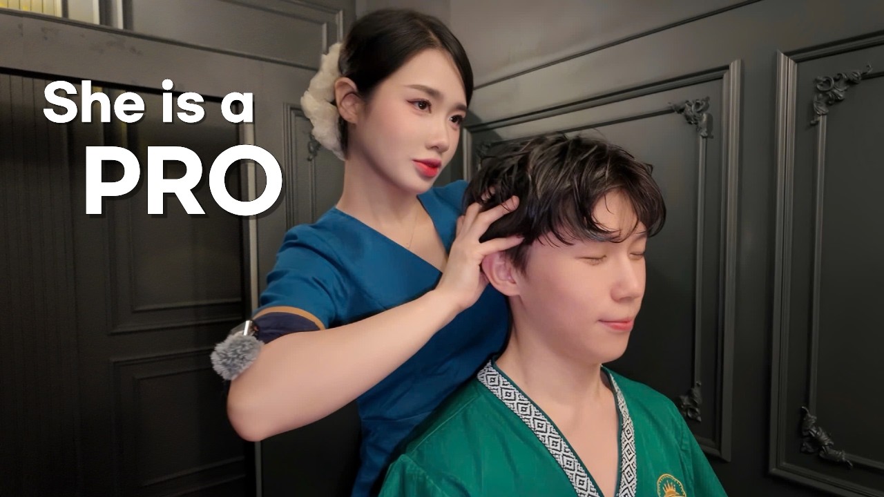She Came Back&hellip; King Luxury Barbershop Full Service ASMR Vietnam (Massage, Ear Cleaning, Shampoo)