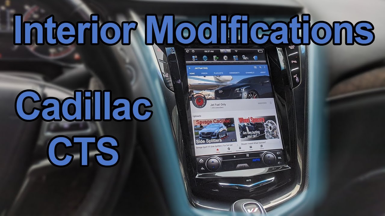 2014+ Cadillac CTS Modification Part 1: Interior