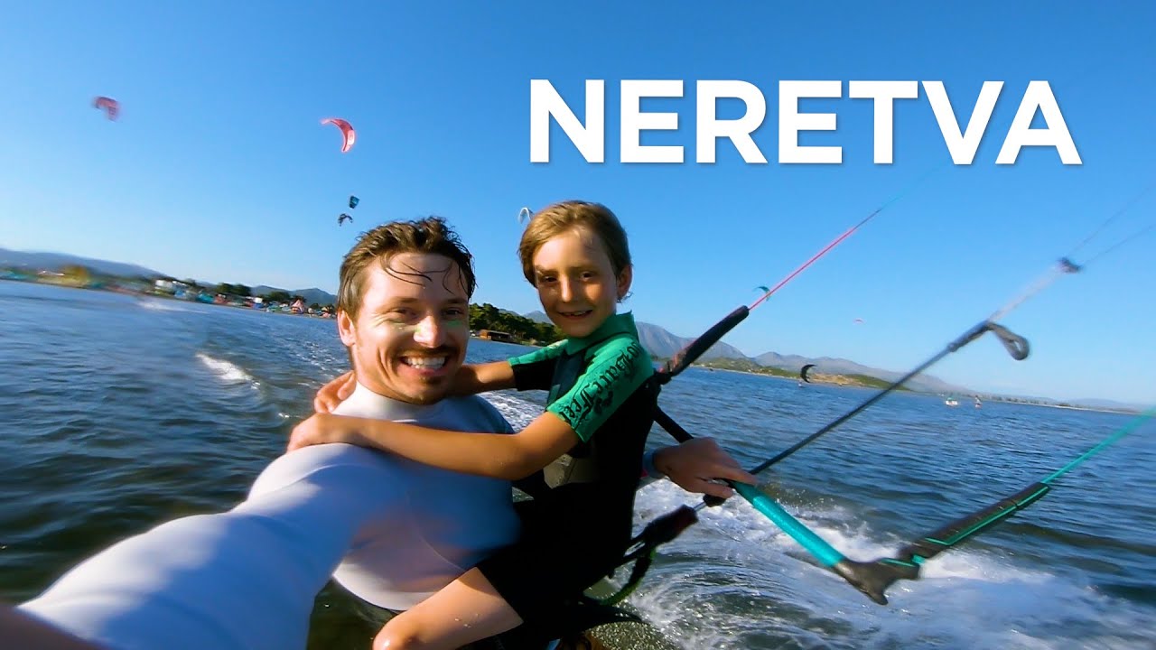 Neretva Komin kiting - Rampa VLOG #23