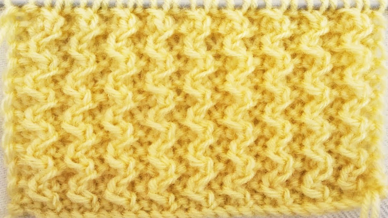 Beautiful Zigzag Border, Sweater And  Cardigan Pattern (In Hindi)