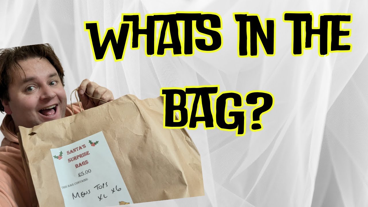 Mystery Bag Madness At The Charity Shop - What's Inside?!