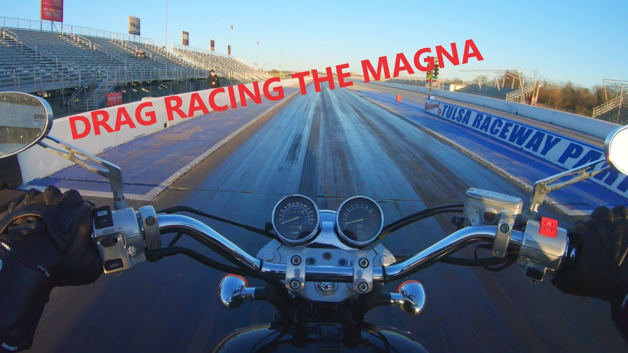 Дрэг-рейсинг на Honda Magna
