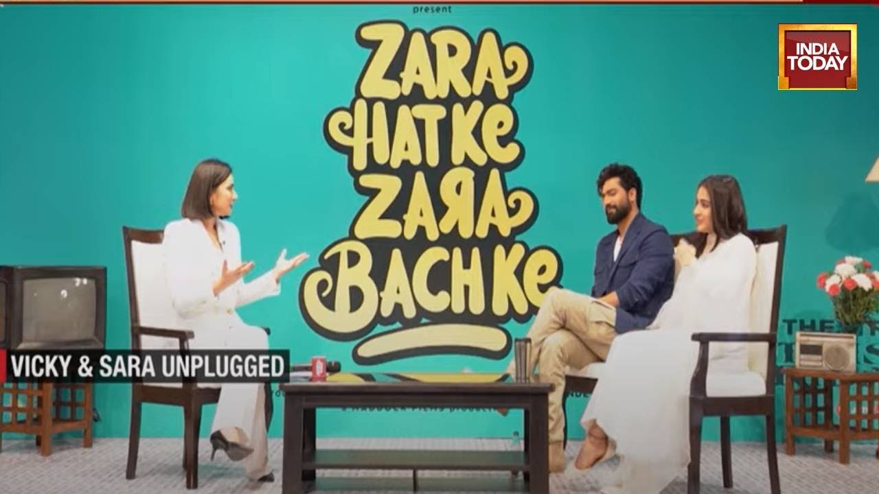 Vicky Kaushal &  Sara Ali Khan  Exclusive On Their Latest Movie Zara Hatke Zara Bachke