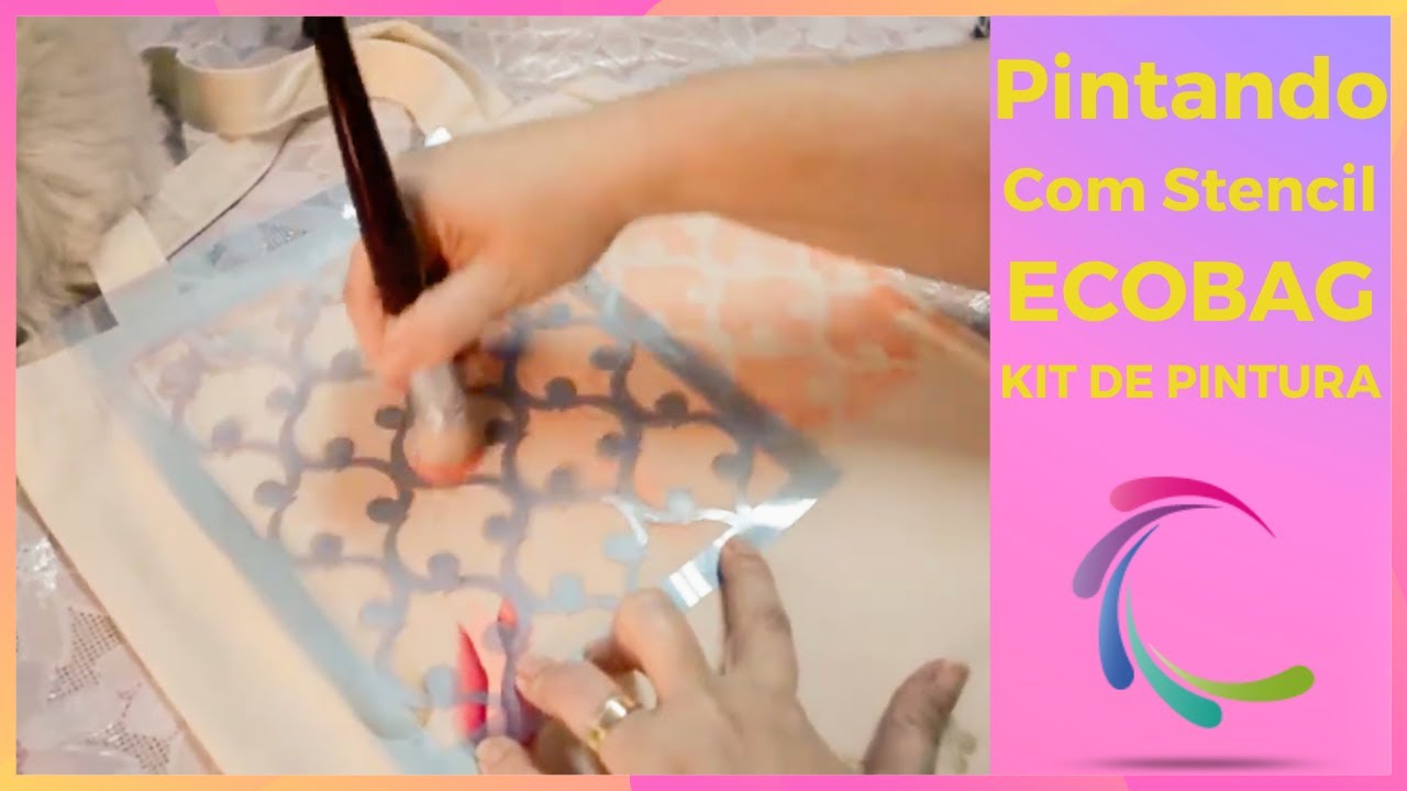 Kit para Pintura em Ecobag