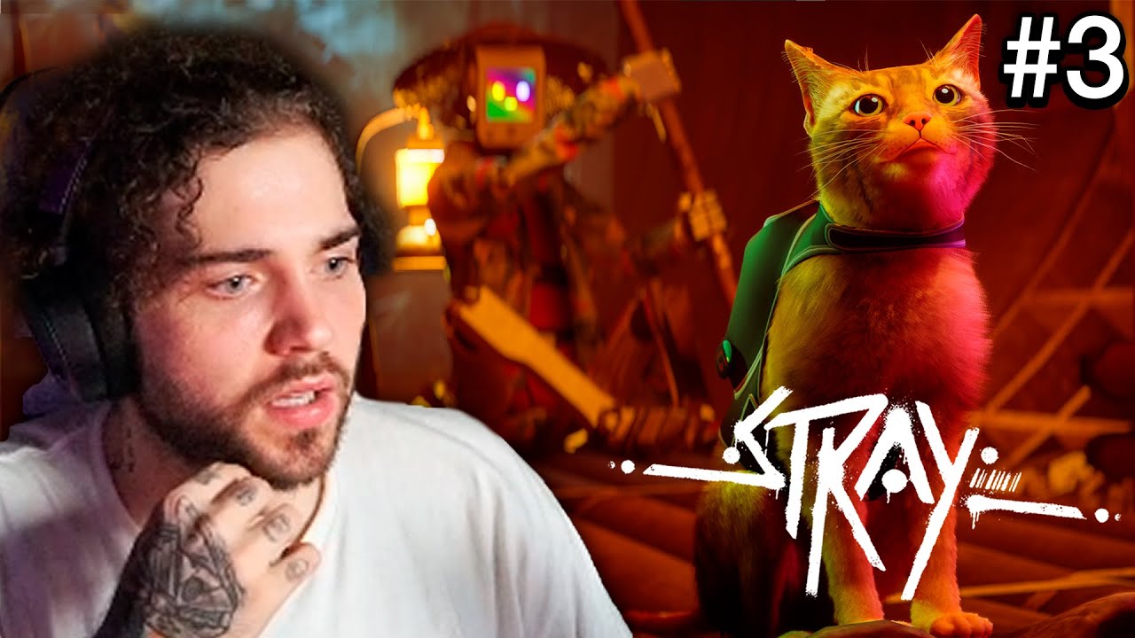VIAGEM PELOS ESGOTOS - wuant jogando Stray Parte 3