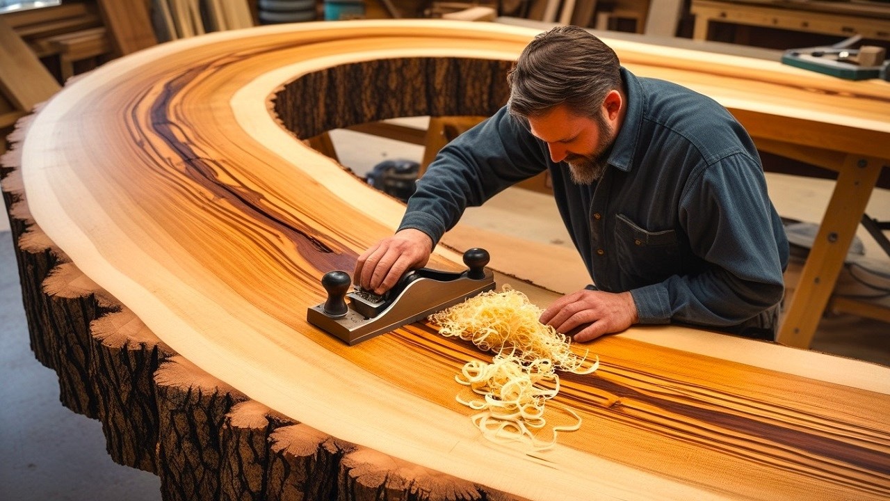 Let’s See: Unique Furniture Made from Discarded Wood and Naturally Curved Tree Logs!!!