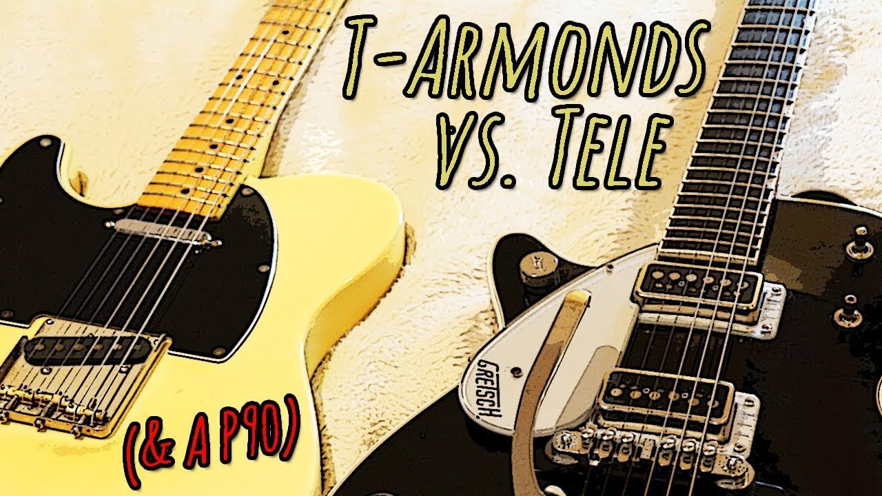 Запрос зрителя №9: Как TV Jones T-Armond соотносится с Telecaster? (+ Les Paul Junior)