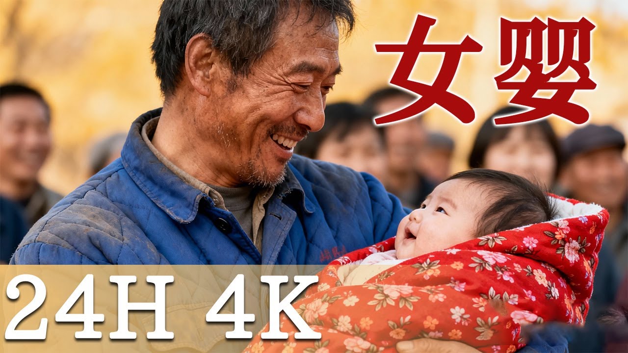 《女婴》全集播放丨 不能开口的父亲靠捡一个个空瓶为生，在寒暑交替中护住女婴，用沉默撑起她唯一的天。#大陆电视剧 #苦情