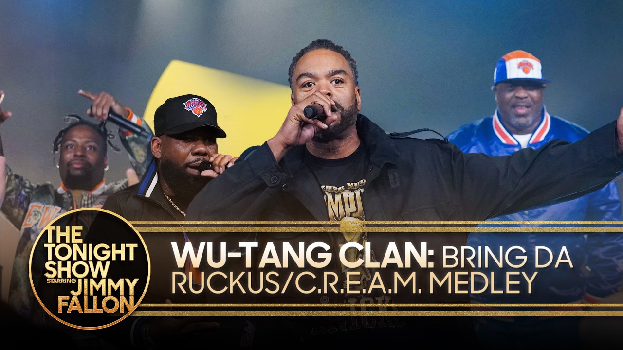 Wu-Tang Clan: Bring Da Ruckus/C.R.E.A.M. Medley | The Tonight Show Starring Jimmy Fallon