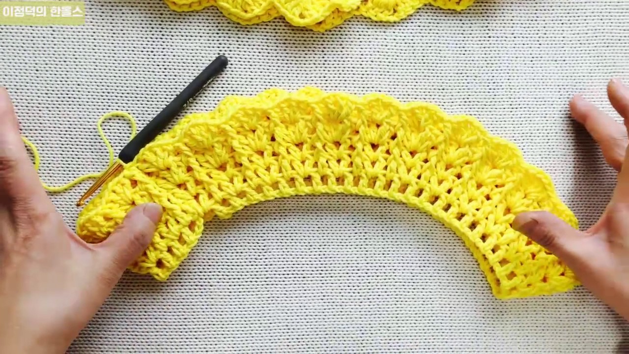 [뜨개질]달인 이점덕의 아이치마만들기(한올스.부평한올뜨개방)