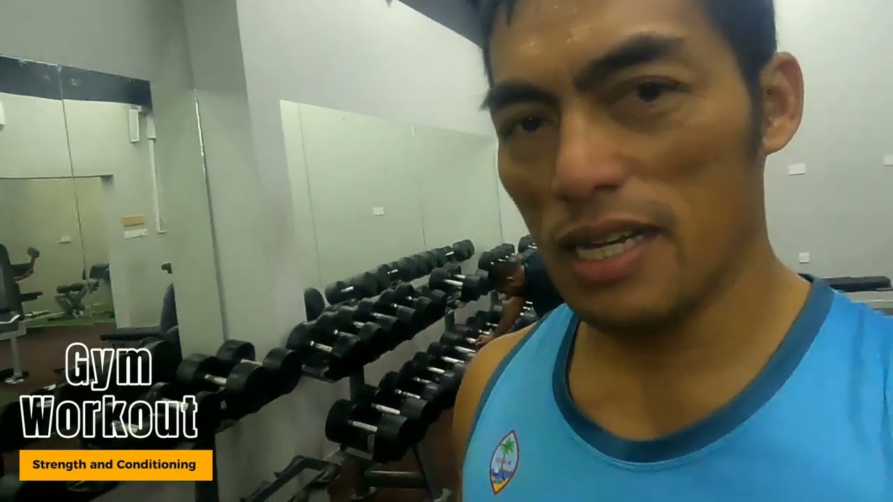 Gym workout Strength and Conditioning for Dragon Boat