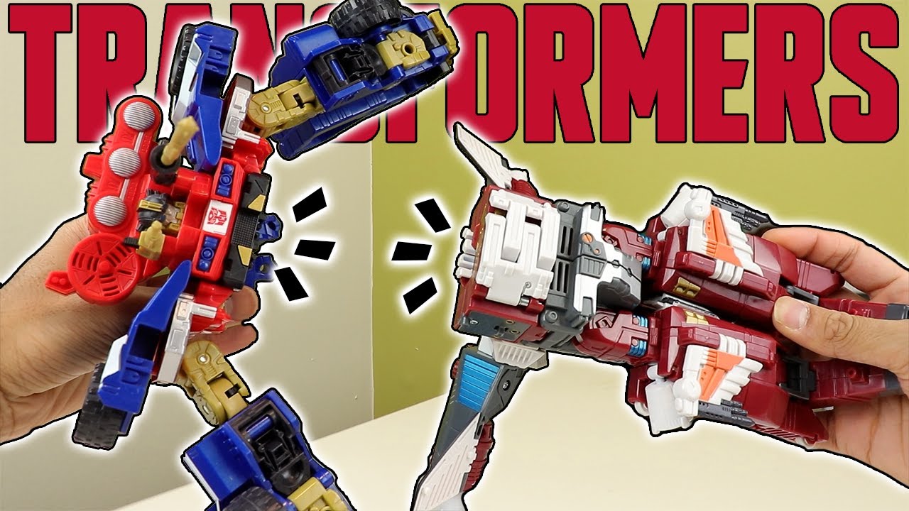 The Strangest Way To Do Combining, And it’s So Good | #transformers Energon Jetfire and Ironhide