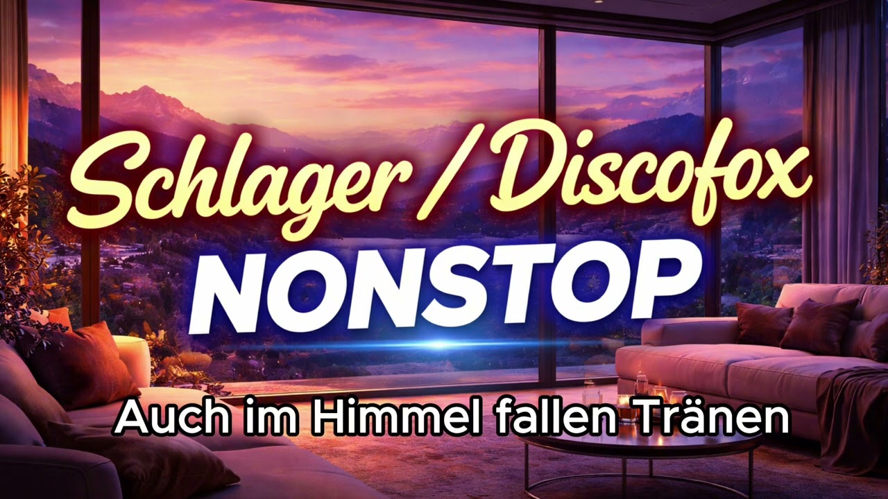 Schlager / Discofox Nonstop - Auch im Himmel fallen Tränen