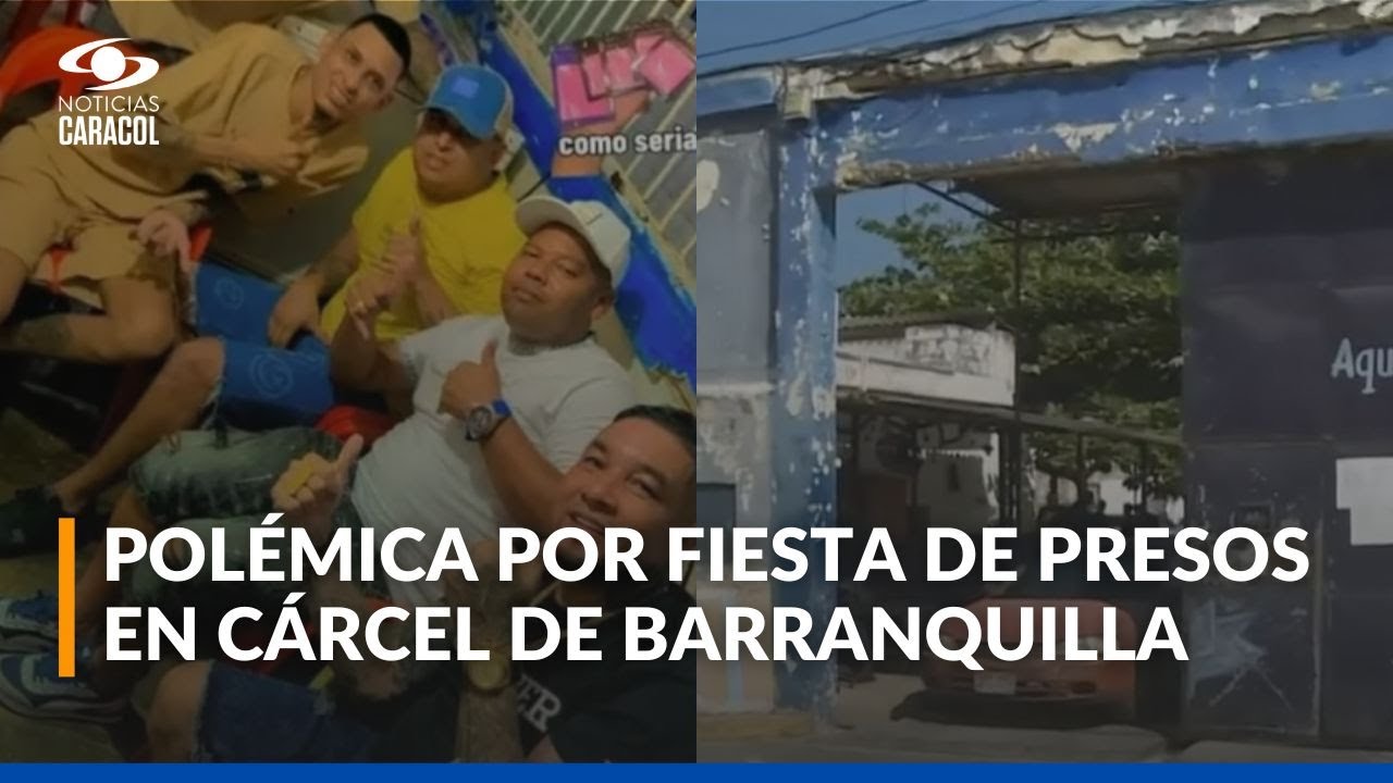 Polémica en cárcel El Bosque: INPEC investiga fiesta con licor y celulares en Barranquilla