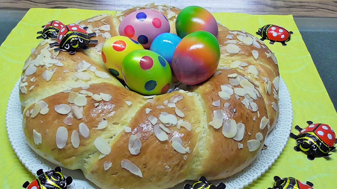 Osterkranz Hefekranz