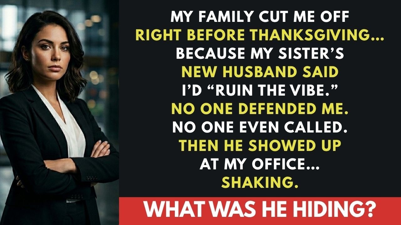 Banned From Thanksgiving - Then My Sister&rsquo;s Husband Showed Up at My Office Panicking | Core Revenge