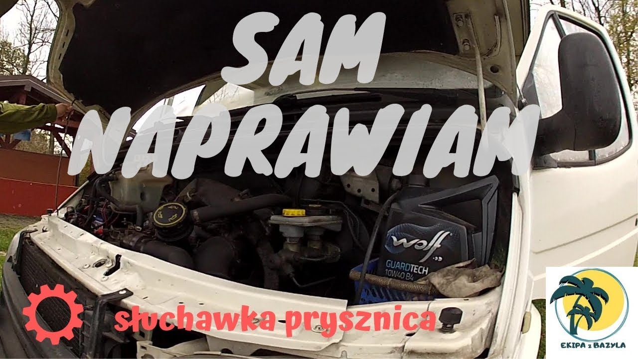 SAM NAPRAWIAM. WYMIANA SŁUCHAWKI PRYSZNICOWEJ. Ekipa z Bazyla