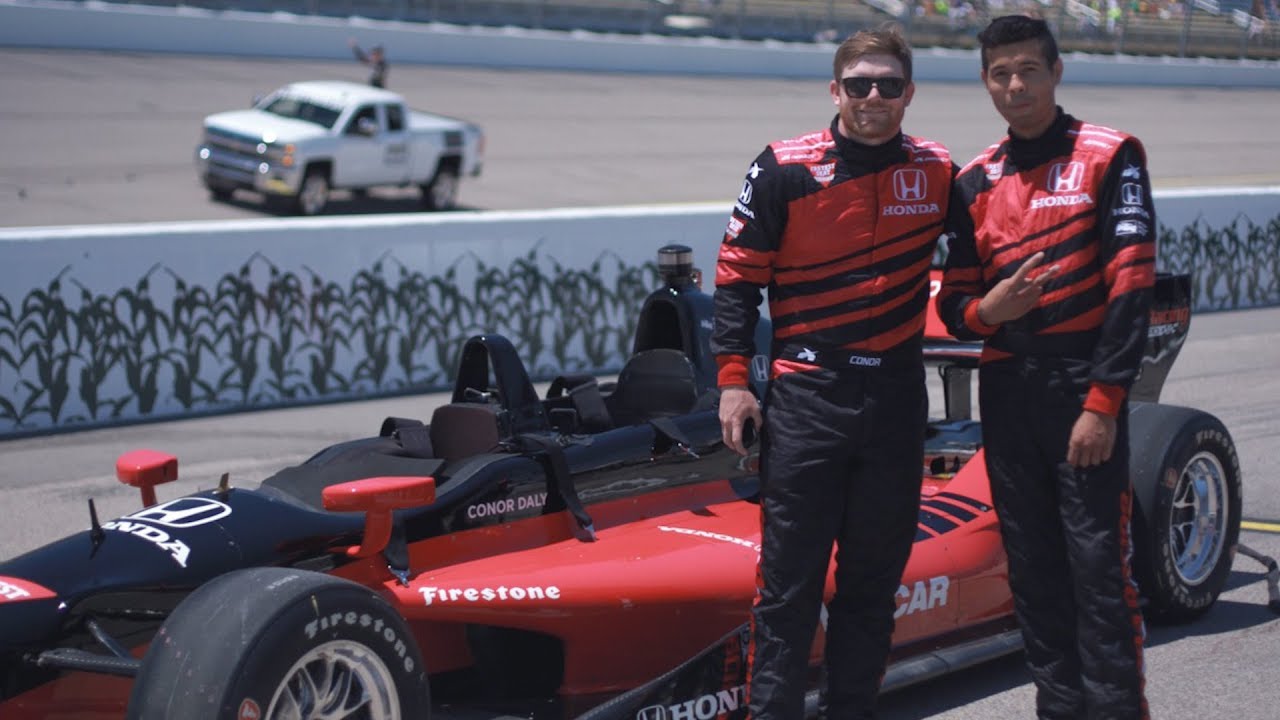 200mph In The Honda Two-Seater Indy Car