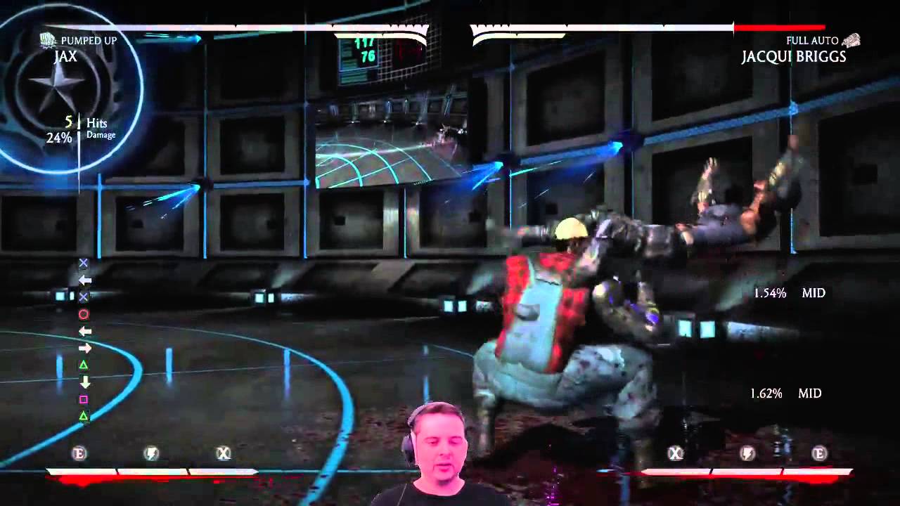 Mortal Kombat X - The Ultimate Jax Guide (Pumped Up) Part 3: Combos