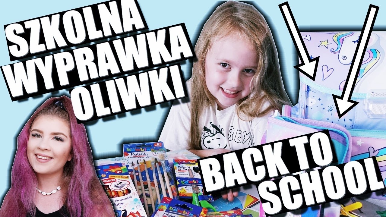 OLIWKA WYSŁAŁA NAS NA SZKOLNE ZAKUPY 💜 BACK TO SCHOOL 💜 CZY WSZYSTKO SIĘ JEJ SPODOBA?