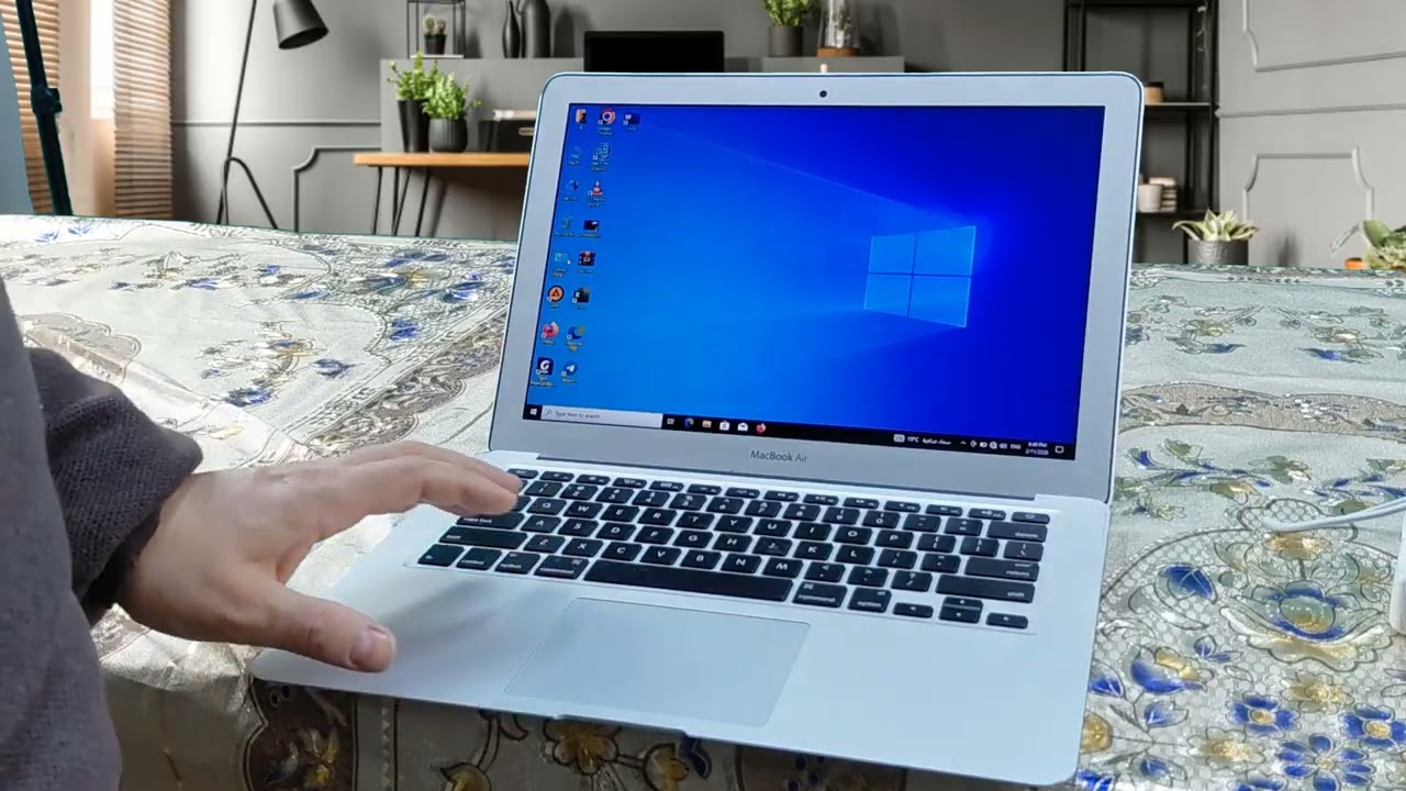 لاب ابل 2017 - ماك MacBook Air 2017- وضبط اعدادات الماوس