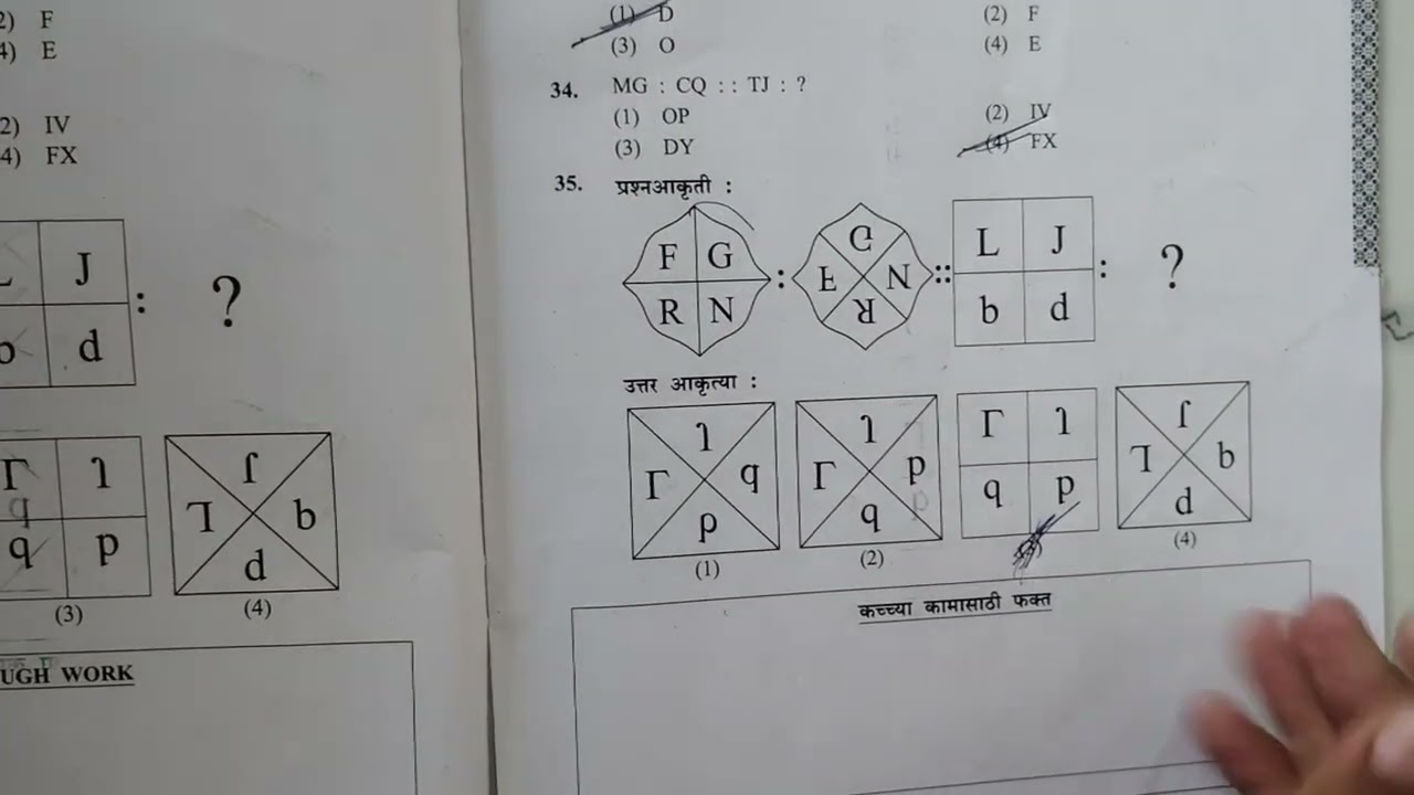 Scholarship Paper 2 | इयत्ता 8वी | English & बुद्धिमत्ता Answer Sheet 2026