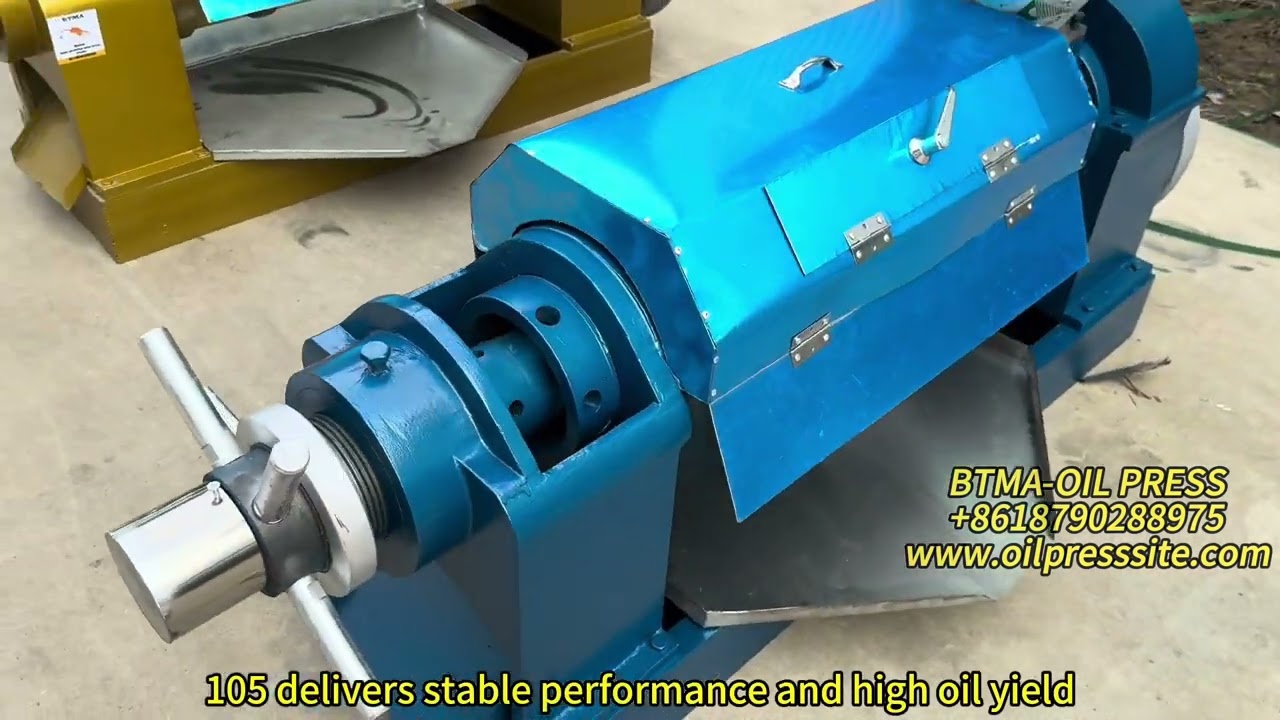 zx 105 cooking oil press 350kg/h capacity mustard oil expeller#oilexpeller #cookingoilmachine