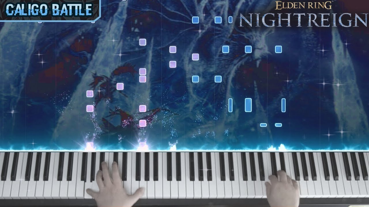 ❄️ Caligo, Miasma of Night (Elden Ring Nightreign) on Piano