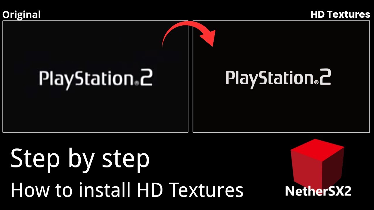 HD textures installation guide Nethersx2