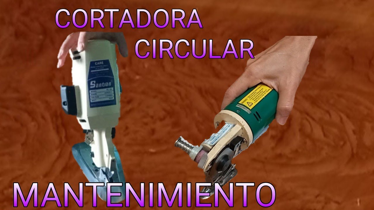 cómo hacer mantenimiento a la cortadora circular #cortadora #moda #confección