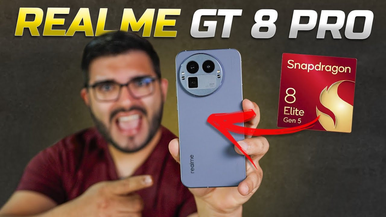 CHEGOU! O Smartphone MAIS POTENTE do BRASIL!! Realme GT8 PRO, com DESIGN MUTÁVEL!