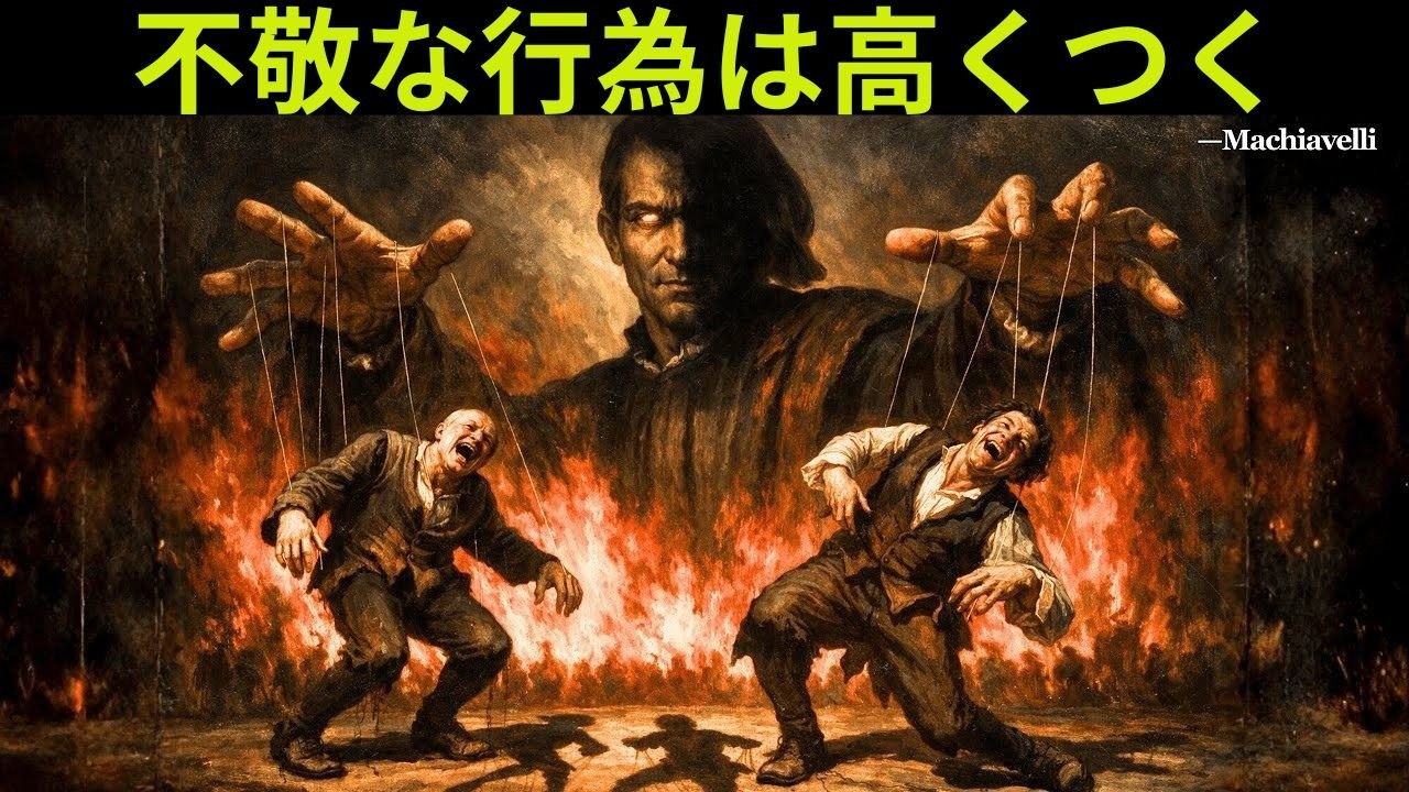 尊敬されない人への7つの対処法 ― マキャベリ
