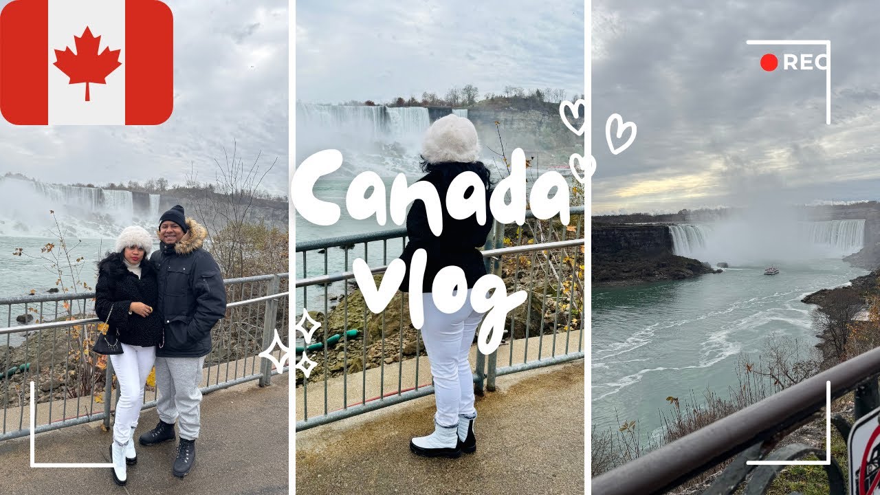 ASI SE VEN LAS CATARATAS DEL NIAGARA, CANADÁ 🇨🇦 | VIAJE CON MI ESPOSO | VLOG | BIRTHDAY TRIP👩🏻‍❤️‍👨🏻