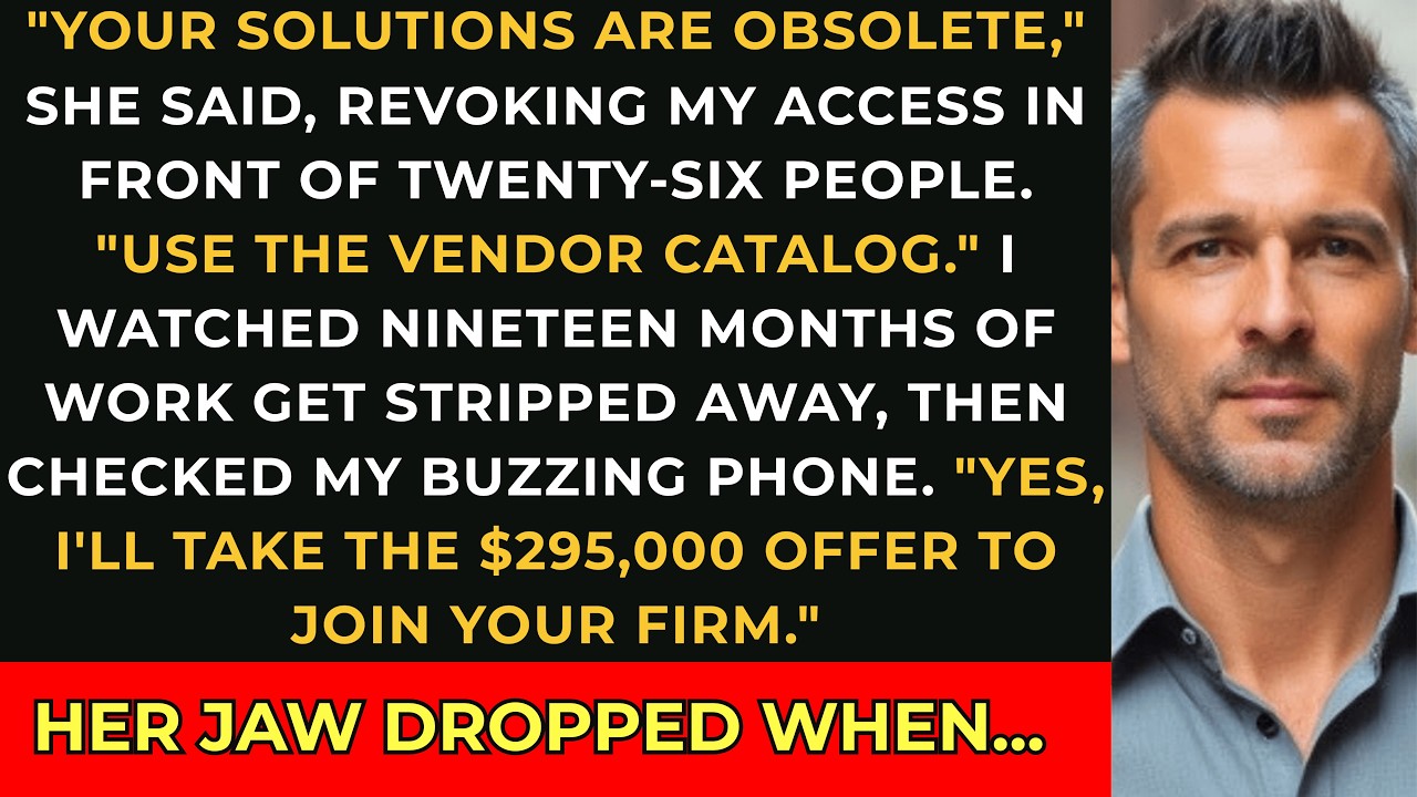 My Director Revoked My Access In Front Of 26 People And Called My Work Obsolete—Then I Got A $295...