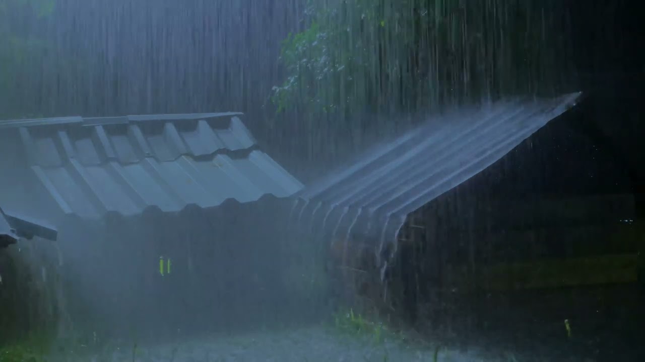 [10 Hours] Rain on the Roof | Eliminate Fatigue And Fall Asleep Quickly