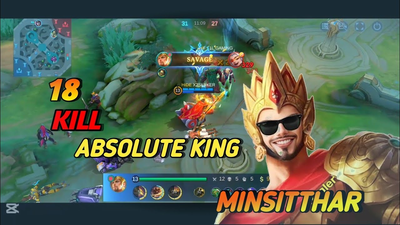 Absolutely king MINSITTHAR || first time using 