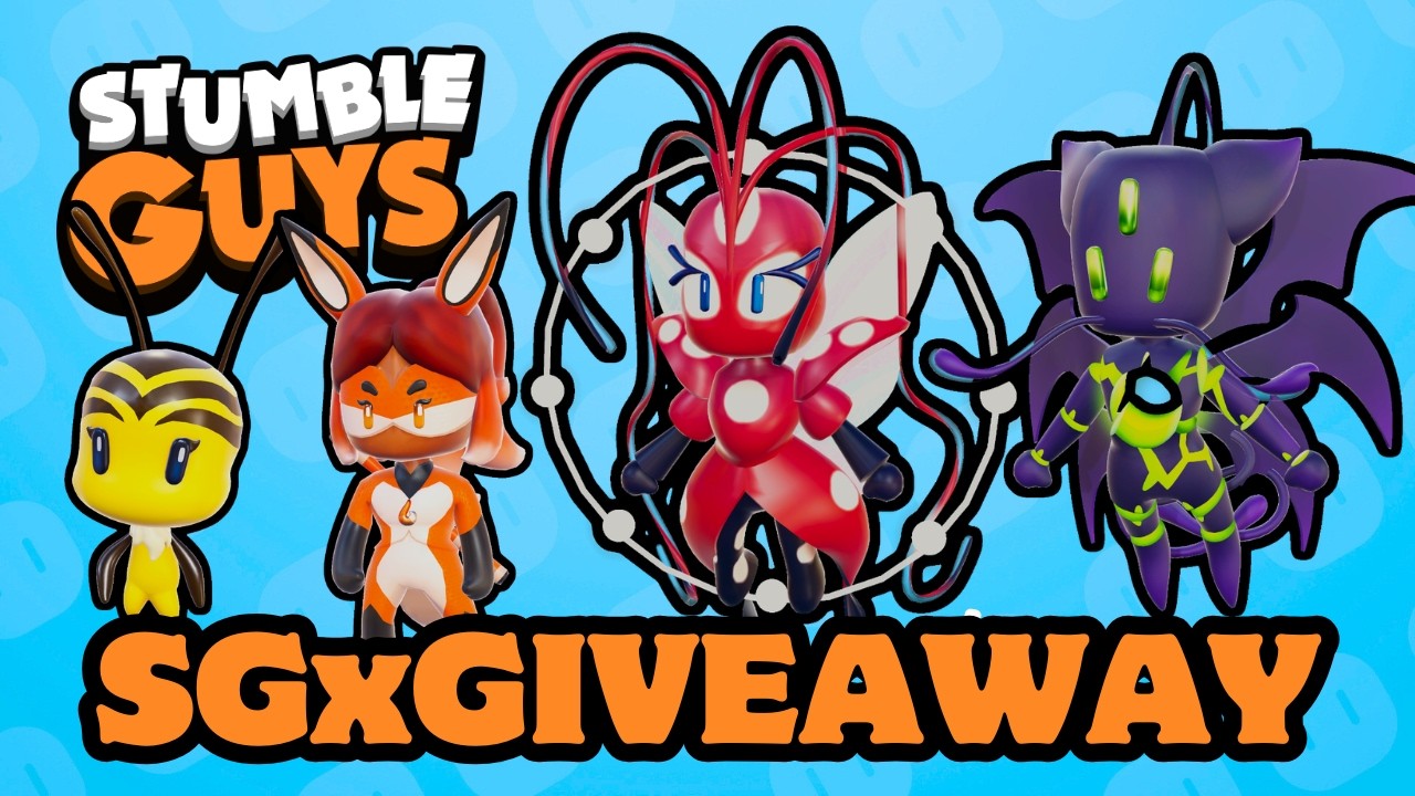 GIVEAWAY STUMBLE GUYS. DIRECTO 698 #shorts #SGxGiveaway SGxMiraculousLadybug
