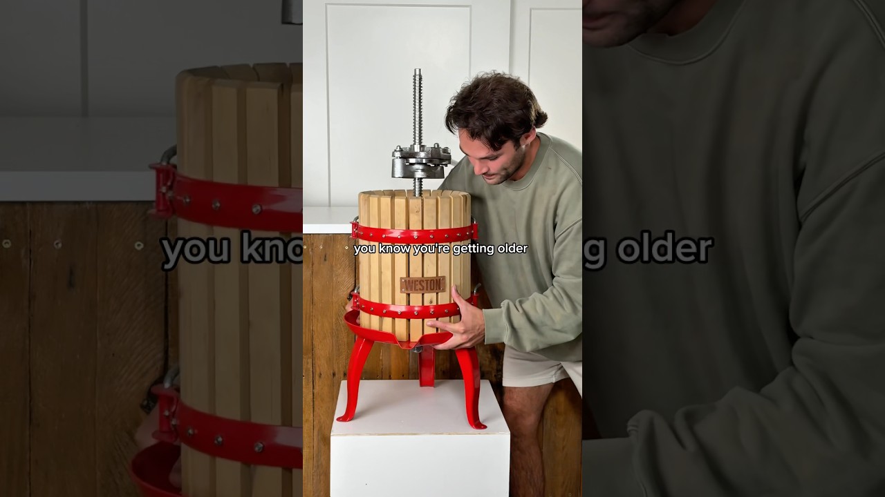 I BOUGHT A FRUIT PRESS