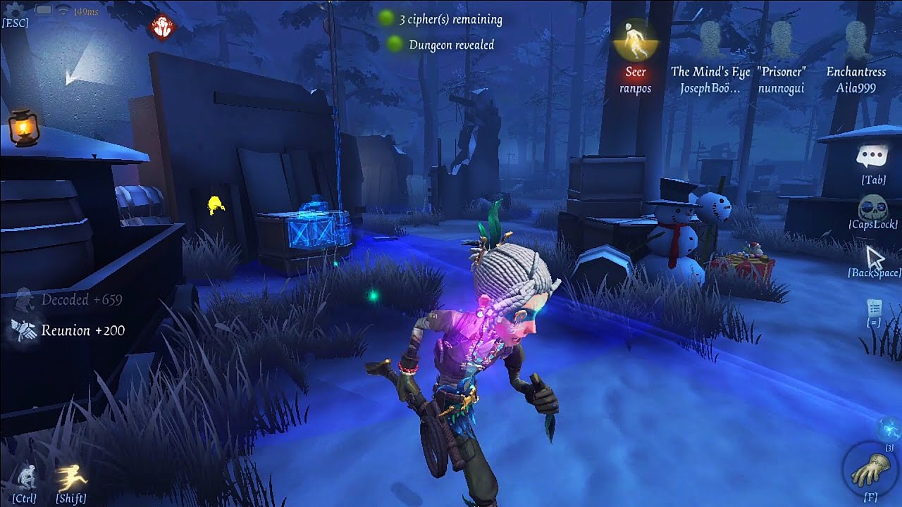 Prisoner: Insane Decoding | Identity V | Gameplay