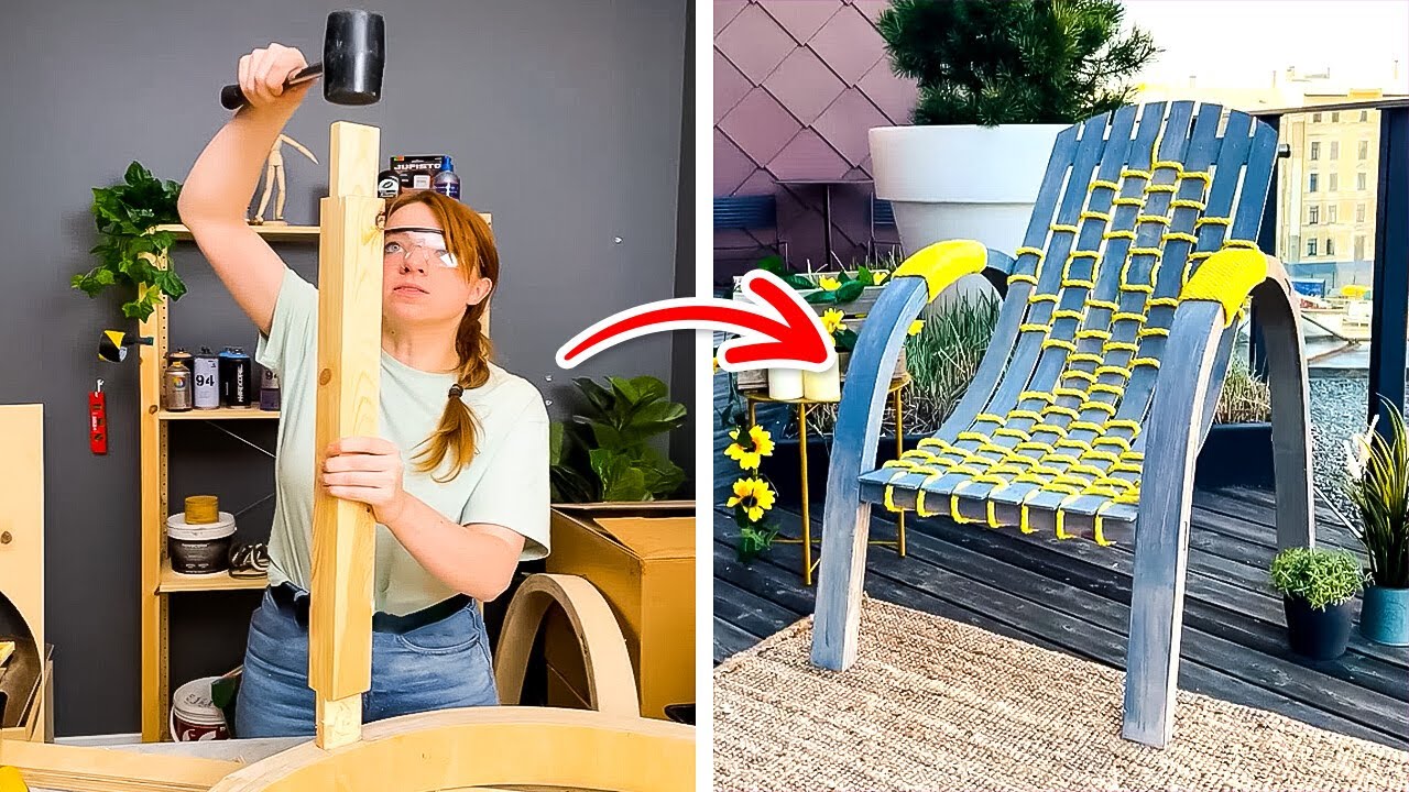 Stylish DIY Furniture For Your Home And Backyard