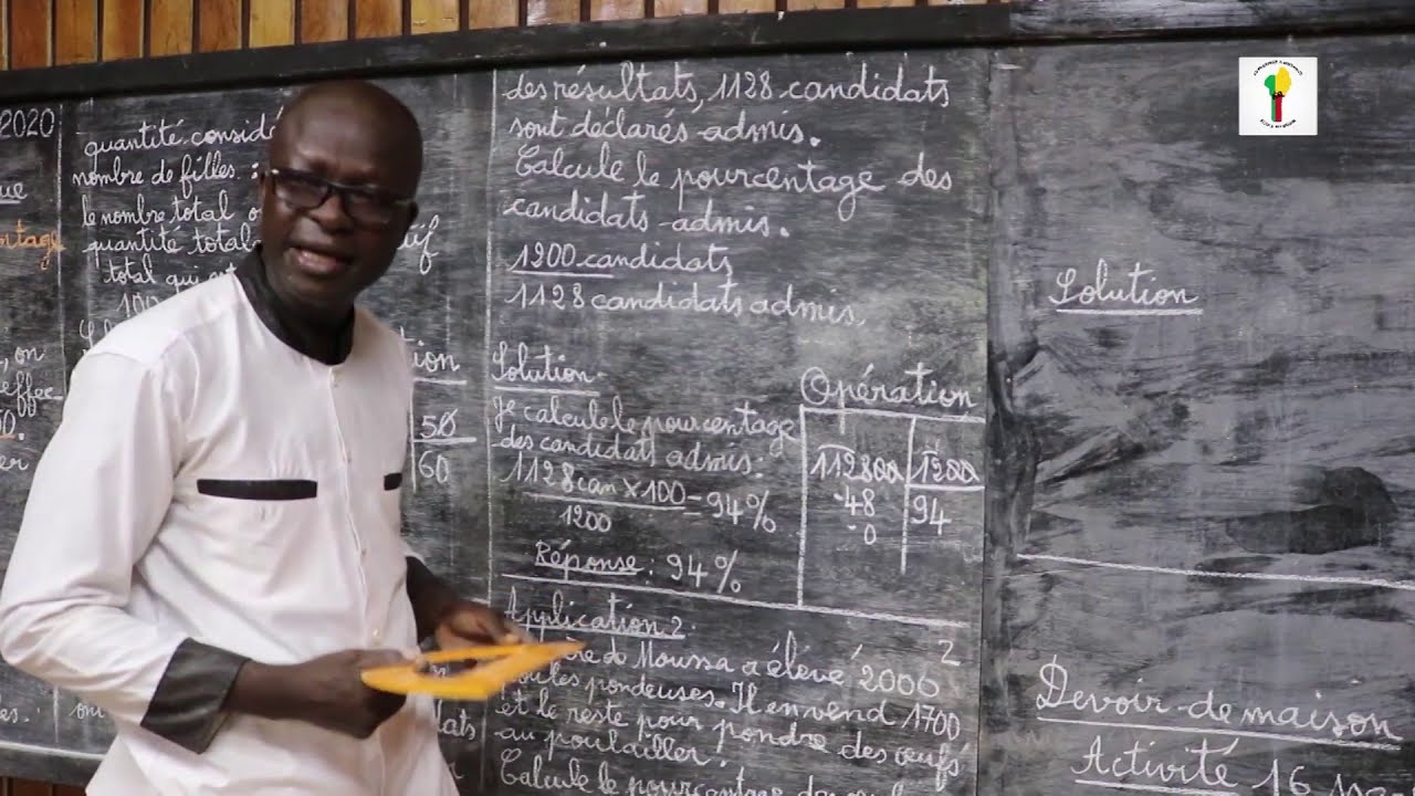 Mathématiques CM2: Calcul du pourcentage d'un nombre.