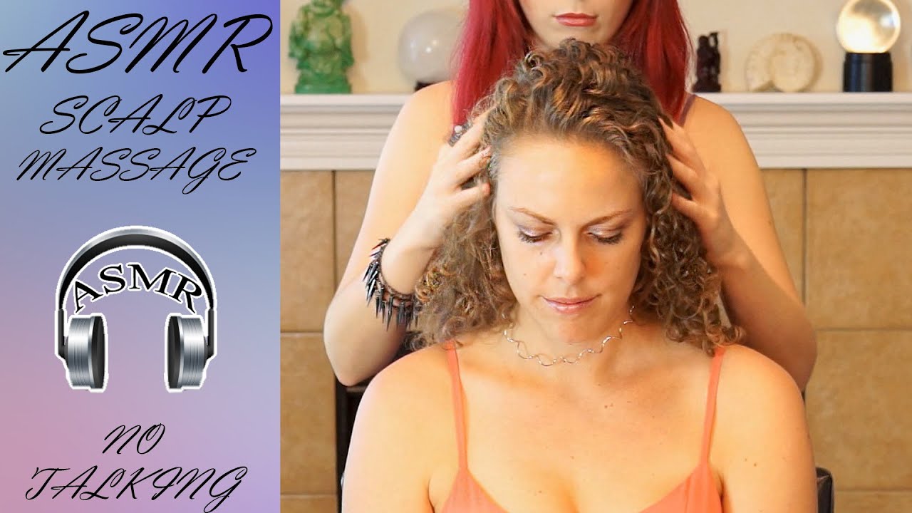 Так Расслабляющая ASMR массаж головы & Hair Звуки Двойные 3D покалывание Триггеры Нет Говоря